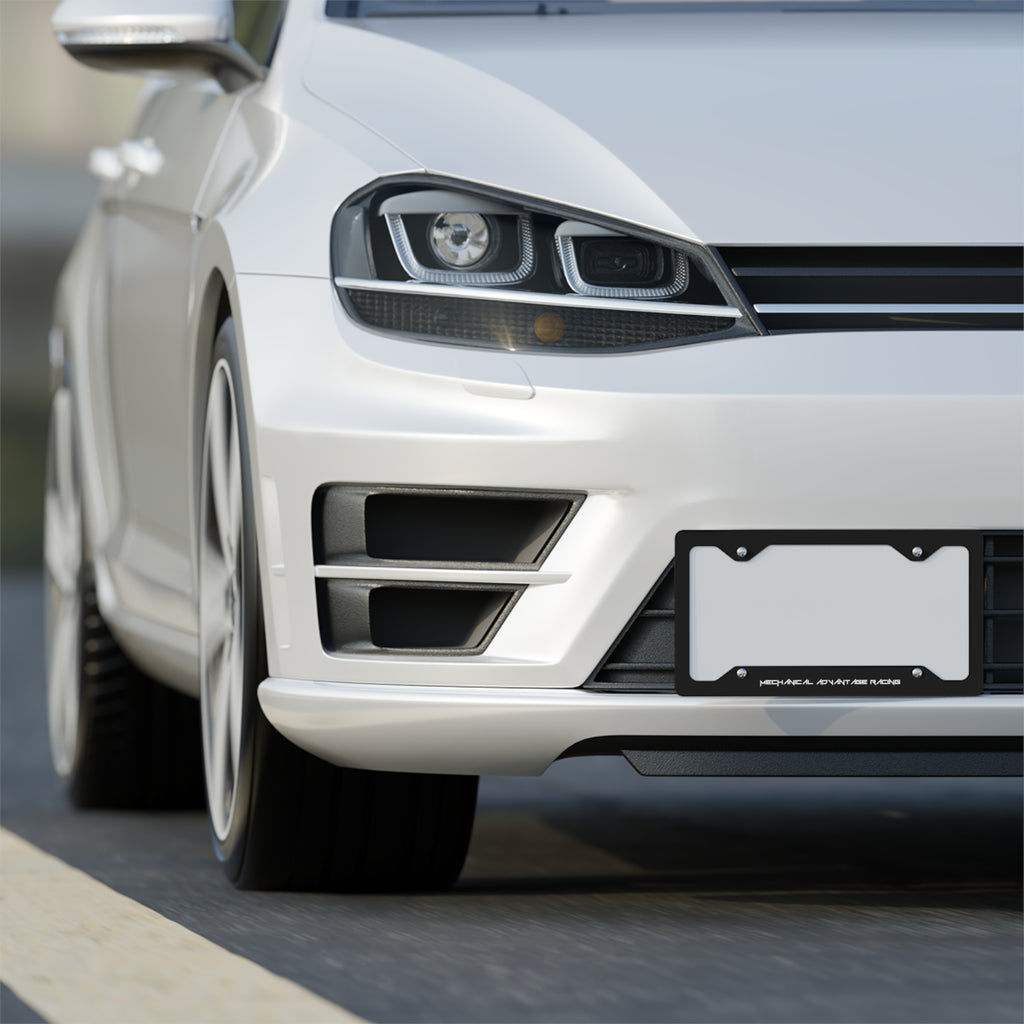 MAR Metal License Plate Frame