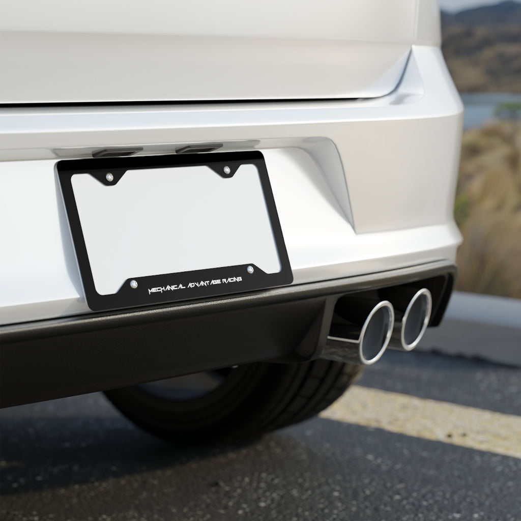 MAR Metal License Plate Frame